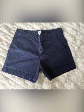 GAP Women's Navy Blue Bermuda Shorts